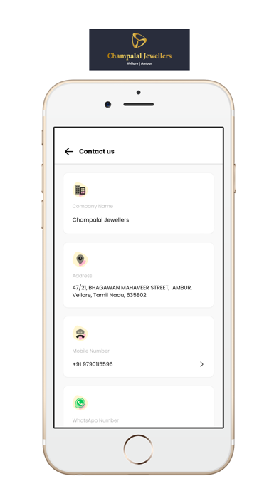 Champalal Jewellers Screenshot