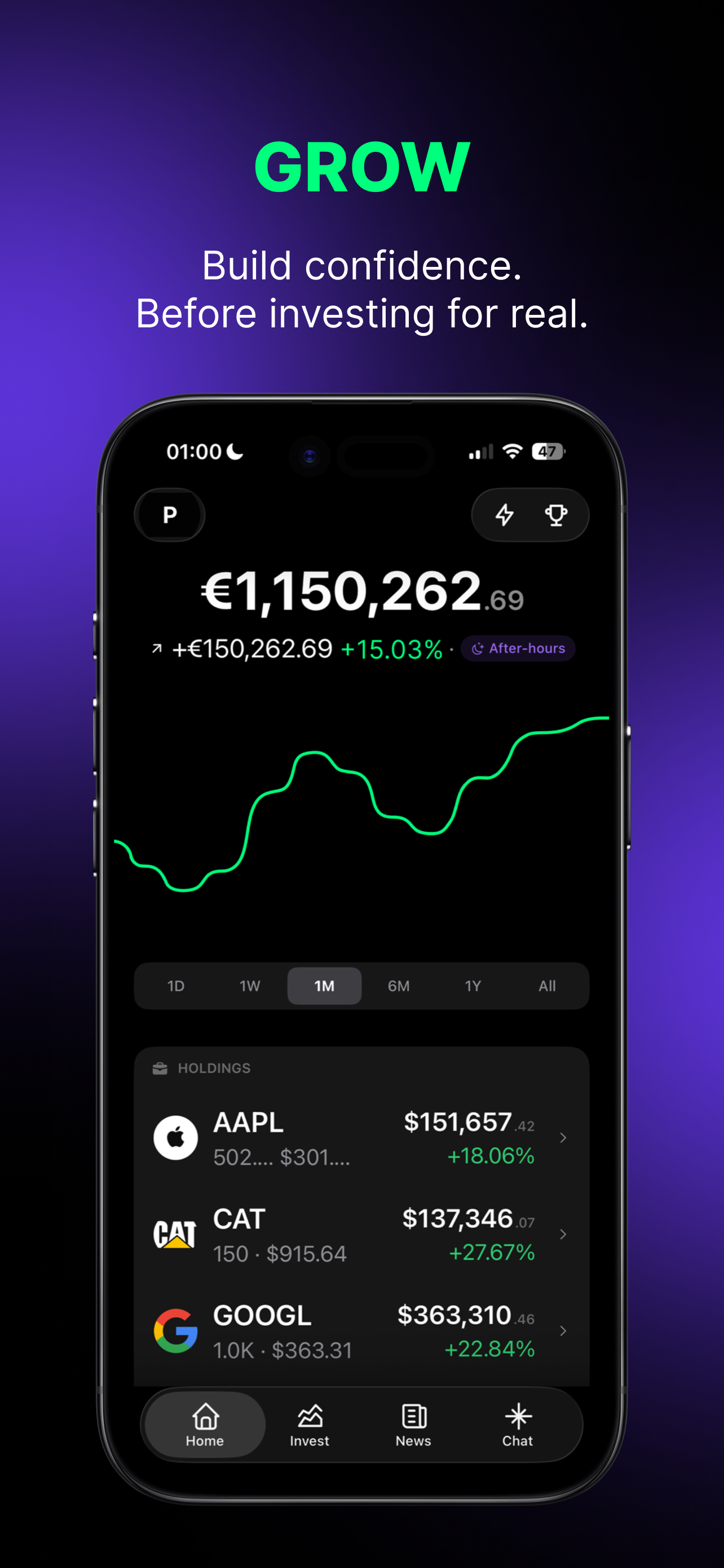 Invest - Stock Simulator