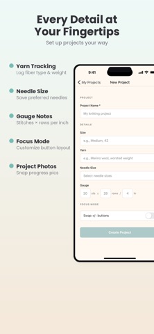 Simple Knit Row Counter screenshot