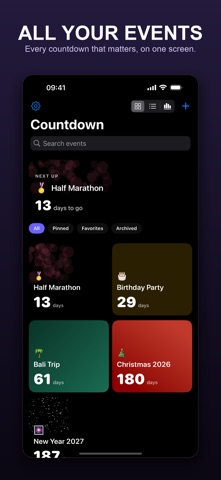 Countdown: Days & Event Timer Screenshot 1 of 5