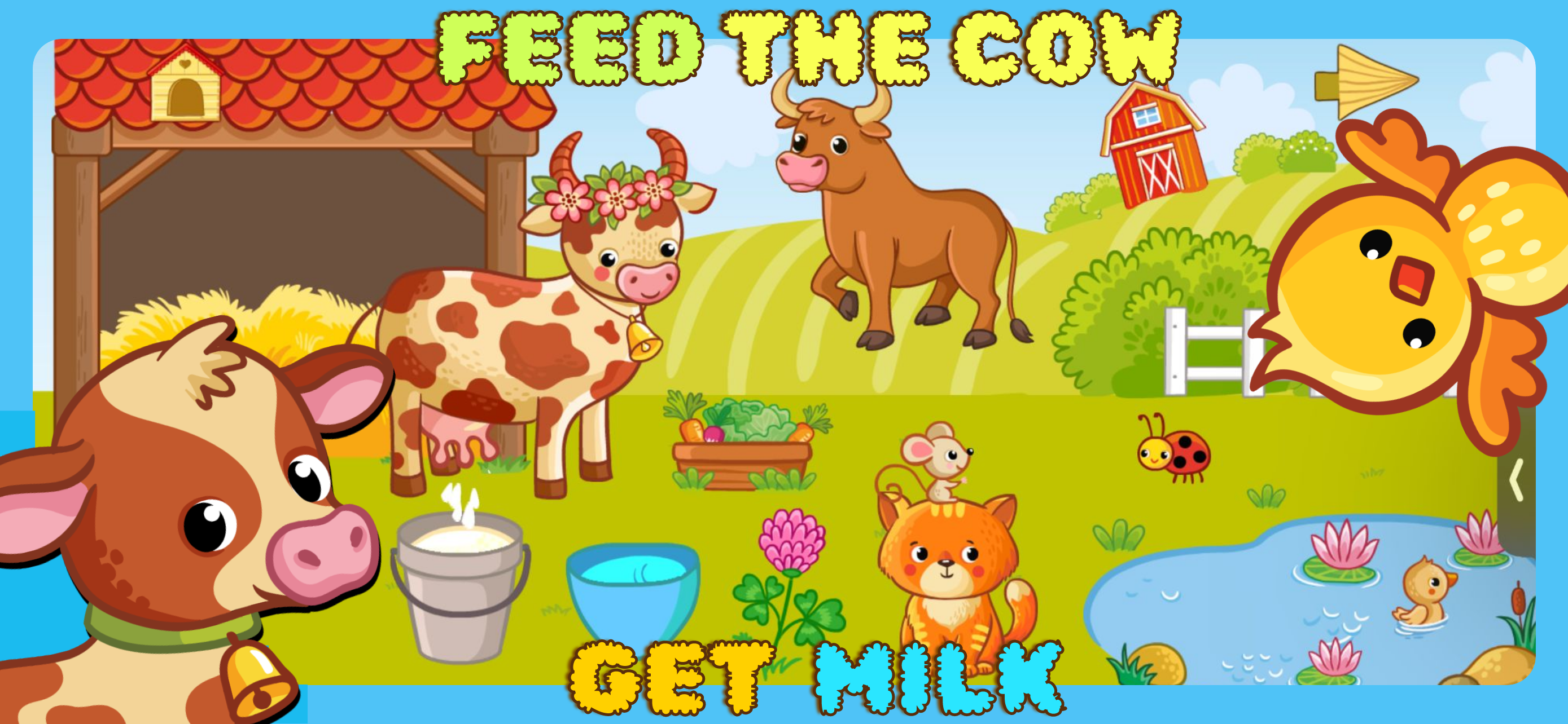 2 year old games for kids farm screenshot 4