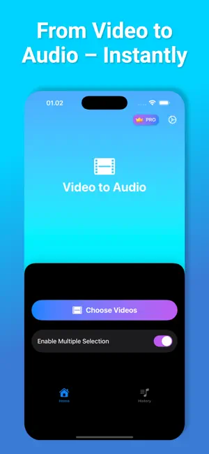 Video to Audio Converter ◌ screenshot 1