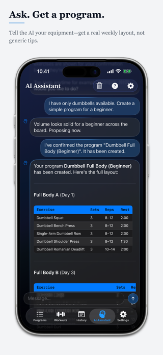 GymPath: Workout Tracker / Log Screenshot 3 of 10