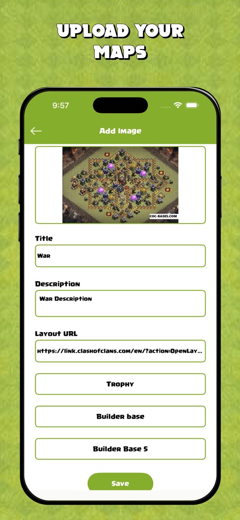 Map Layout for Clash of Clans - Entertainment App | MWM