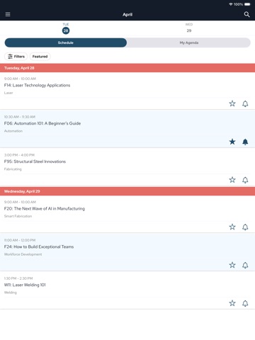 FABTECH Events iPad screenshot