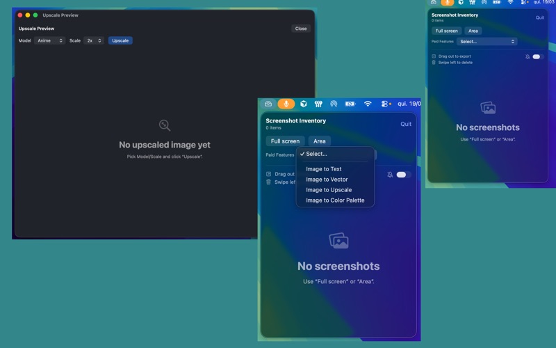 Screenshot Inventory screenshot