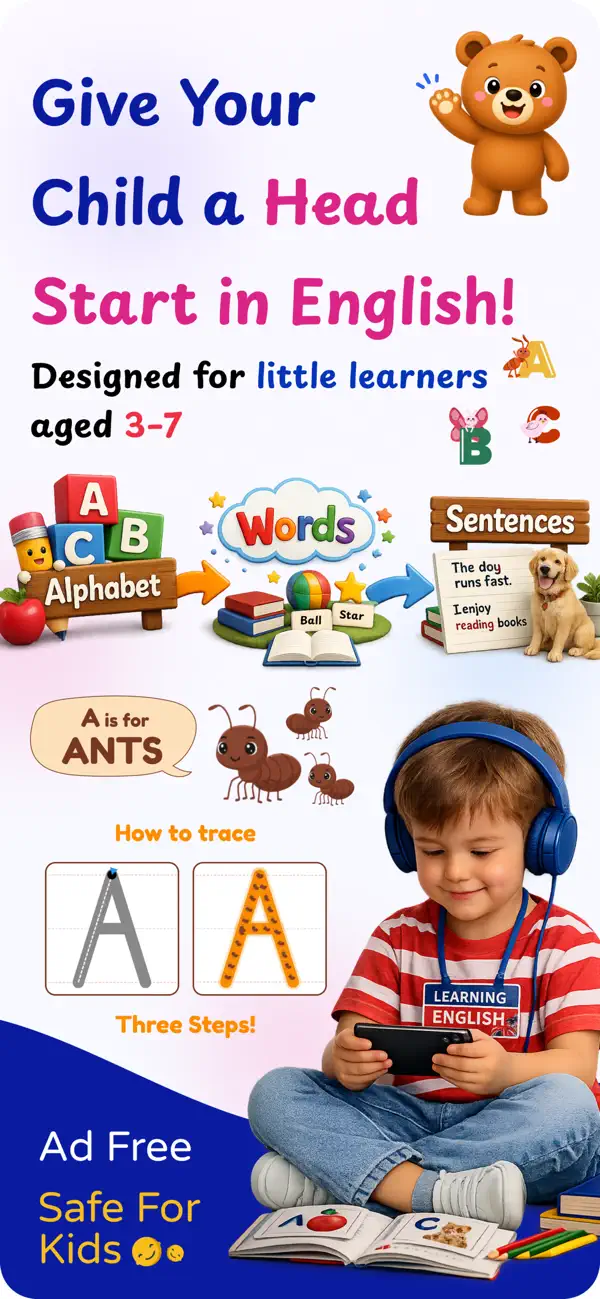 Screenshot #1 pour Kids English Learning