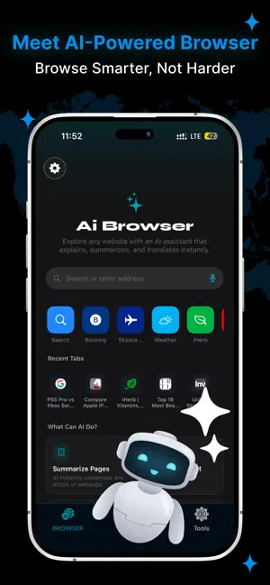 AI Browser - Voice & Tools screenshot 1