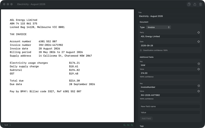Nilad: Document Organiser screenshot 4