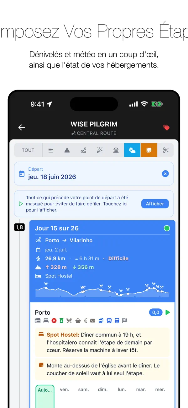 Screenshot #2 pour Wise Pilgrim Camino Portugués