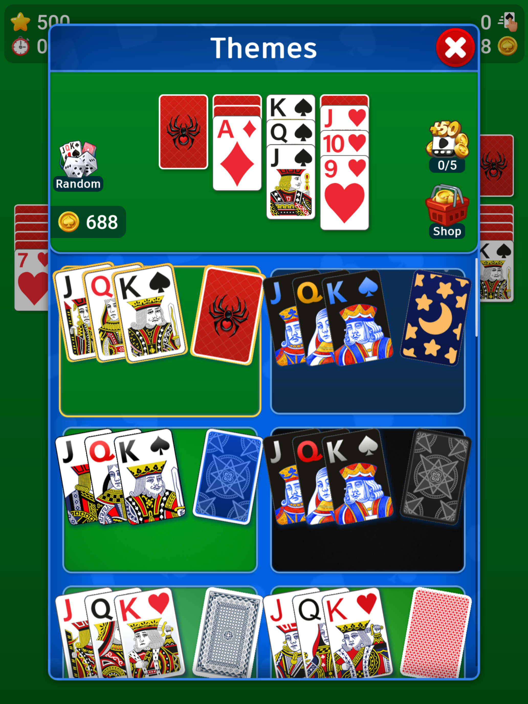 Spider Solitaire`