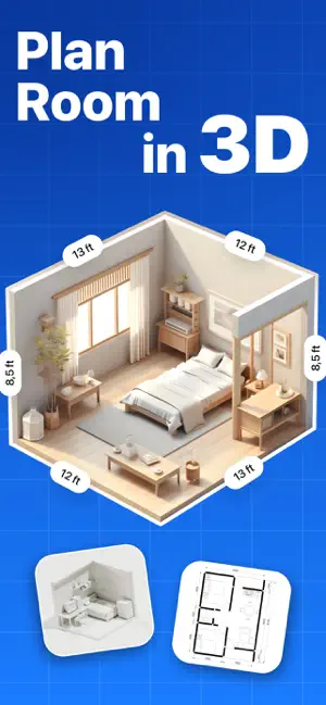 LiDAR Scanner: 3D Room Measure screenshot 1