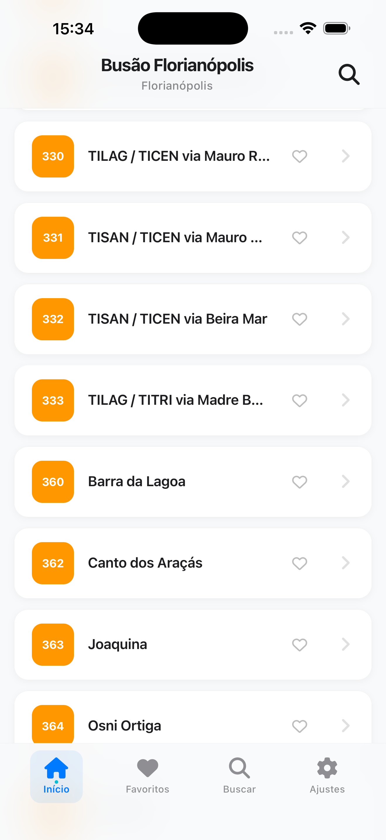 Busão Florianópolis screenshot 2