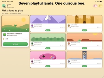 NumBee: Preschool Math Game iPad screenshot