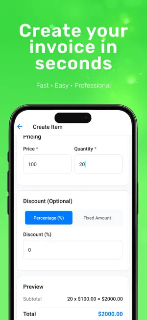 Invoice Maker: PDF & Billing screenshot 2