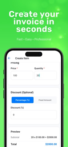 Invoice Maker: PDF & Billing screenshot