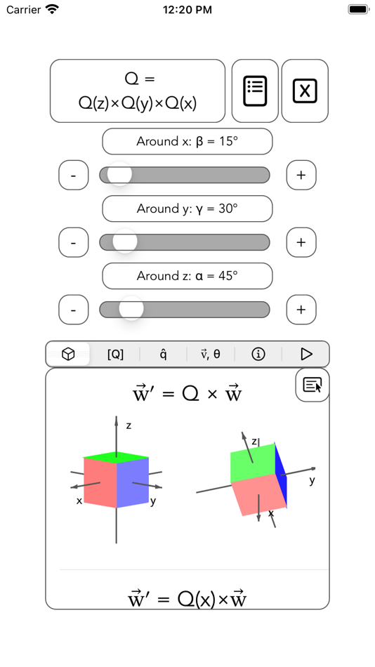 #4. 3D Rotations and Quaternions (iOS) 게시자: Yuri Morozov