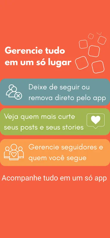 Seguidores & Não Seguidores screenshot 4 of 4