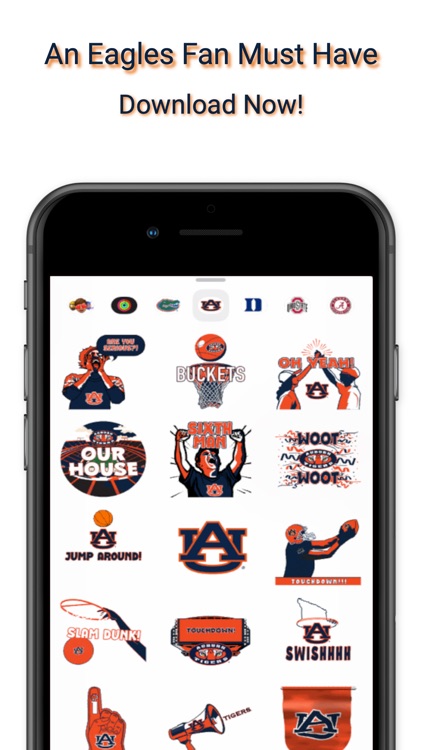 Auburn Eagles Sticker Pack '24 screenshot-3