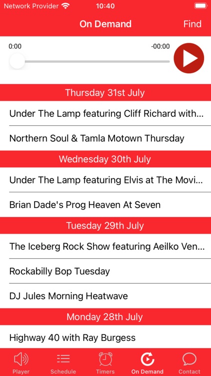 Red Lamp Radio screenshot-3