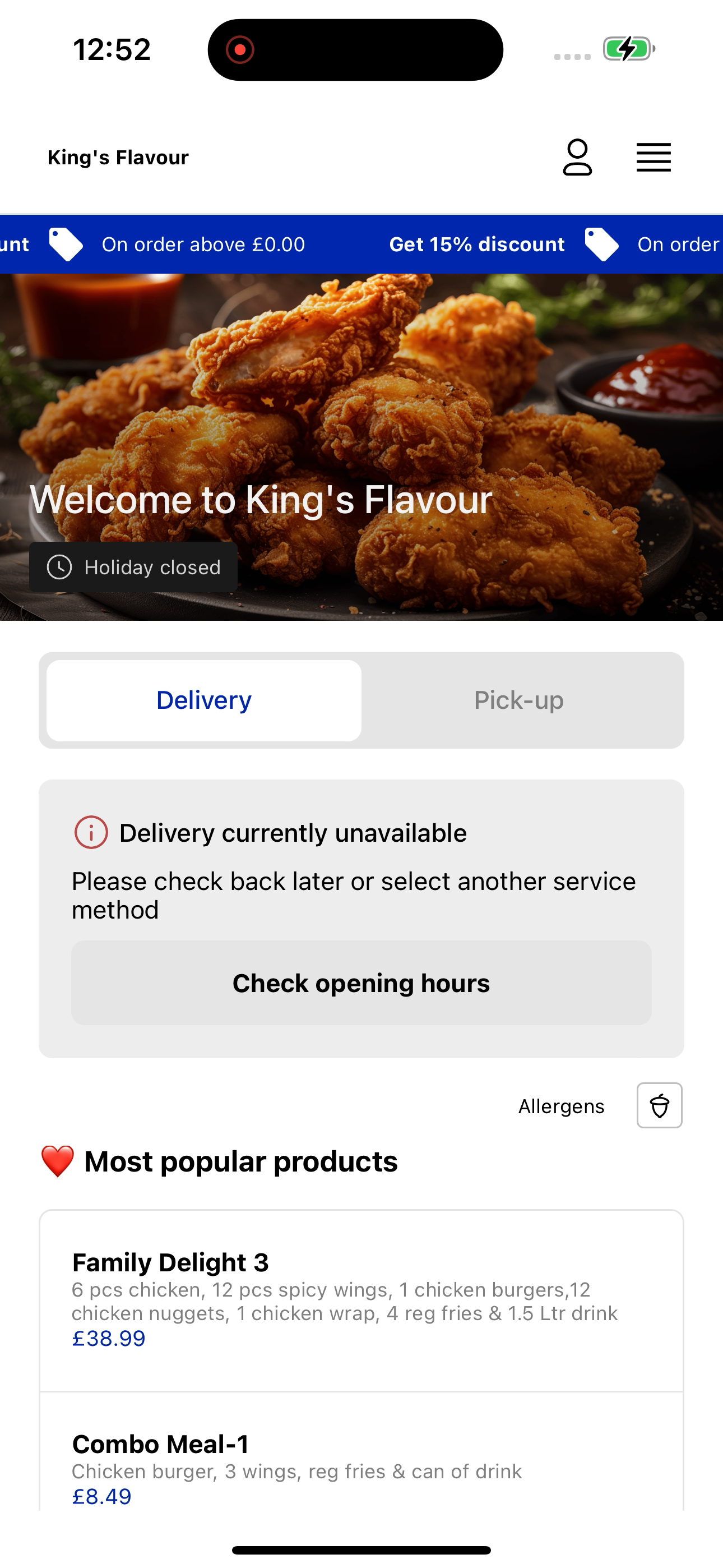 King's Flavour UK screenshot 3