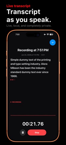 Rheme: Private Voice Notes screenshot