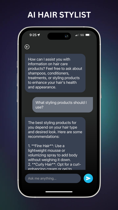 HairMax - AI Hair Stylist Screenshot