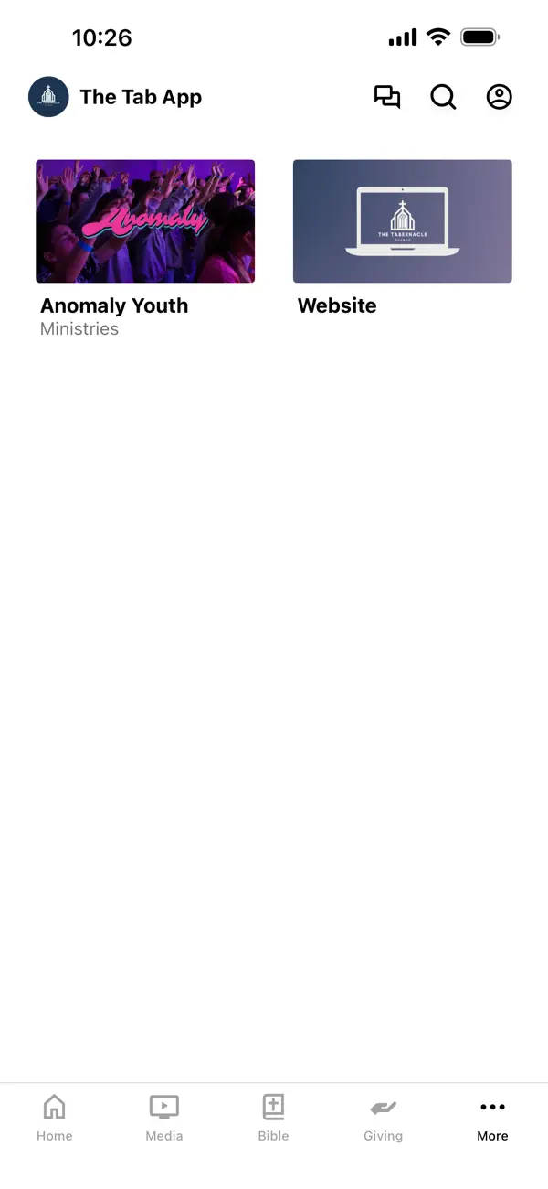 Screenshot #3 pour The Tabernacle Church App