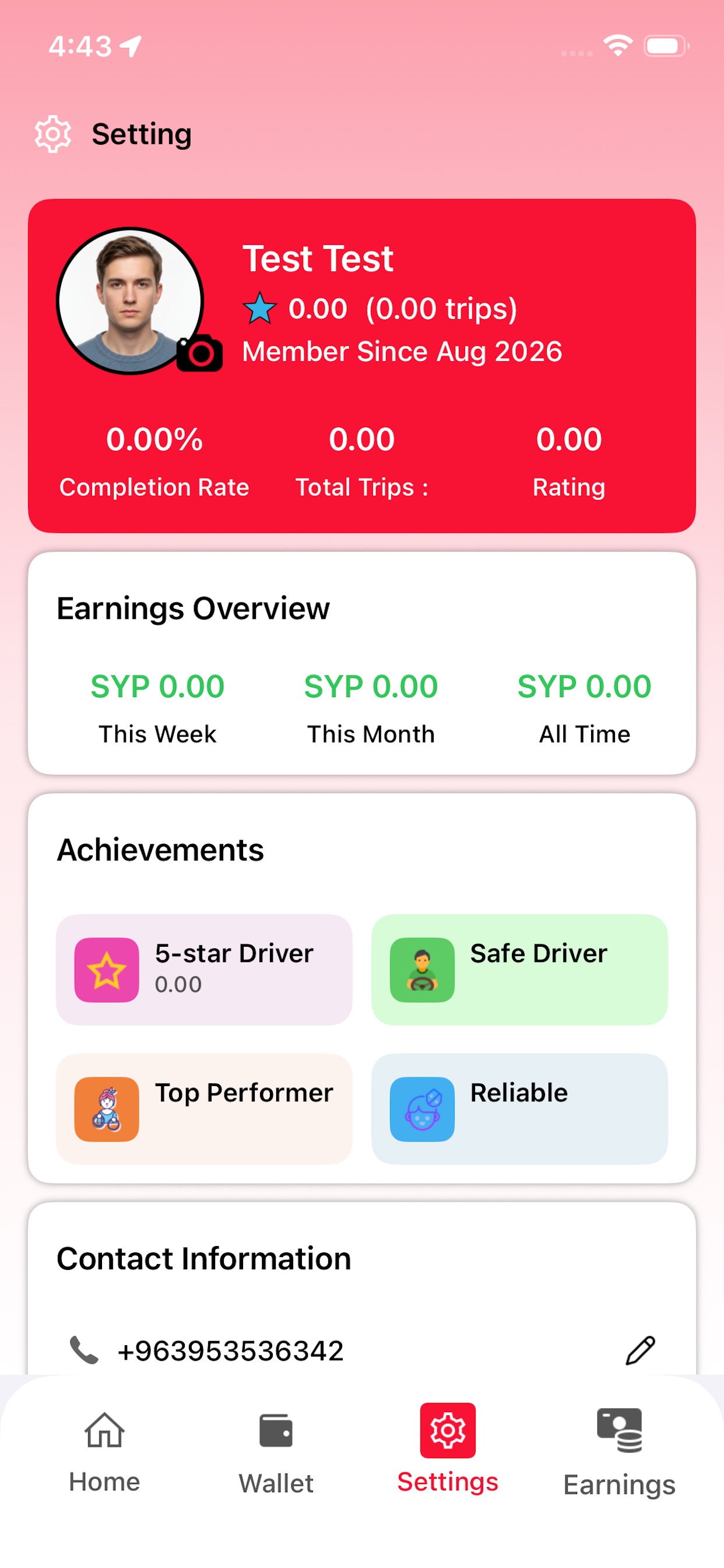 Screenshot 4 of Tawseely Driver App