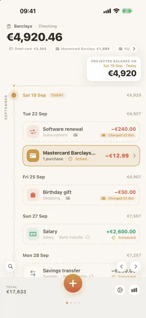 Budget Scroll screenshot 1