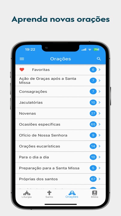 Liturgia Diária e Orações Screenshot