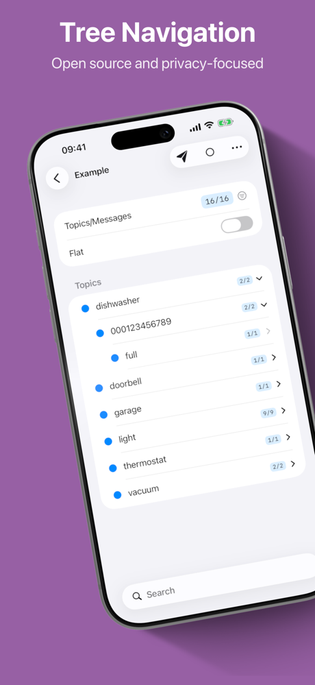 MQTTAnalyzer screenshot 1