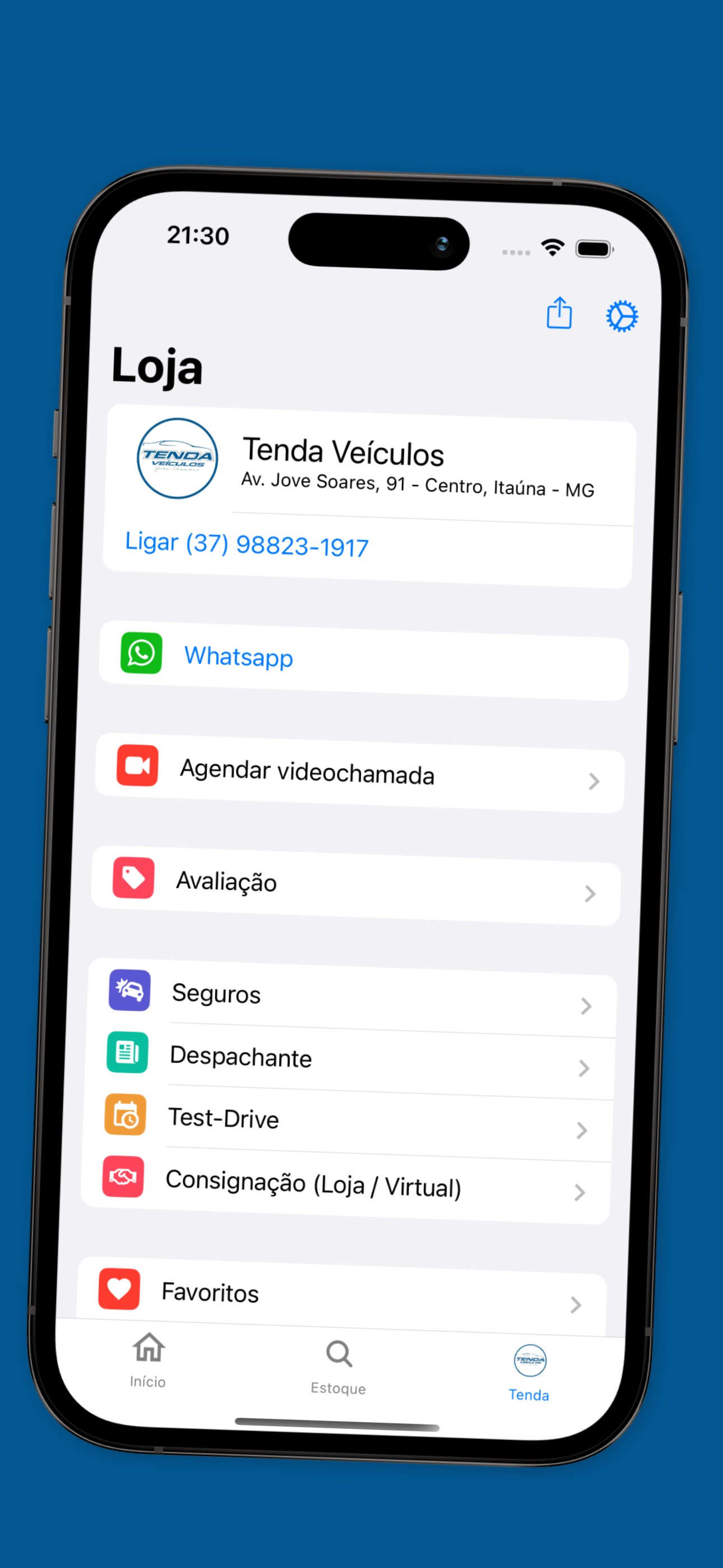 Tenda Veículos