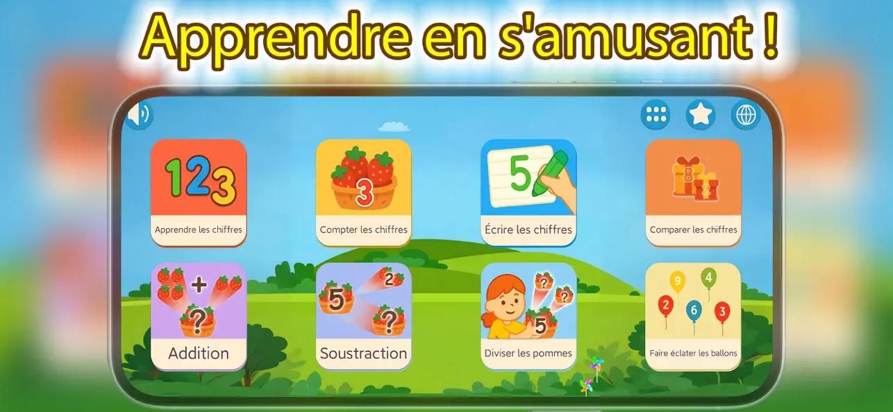 Screenshot #1 pour Petits Mathématiciens - Facile