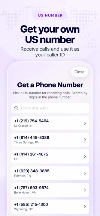 DialVia: International Calls screenshot 5