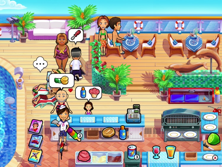 Delicious Honeymoon Cruise HD screenshot-4