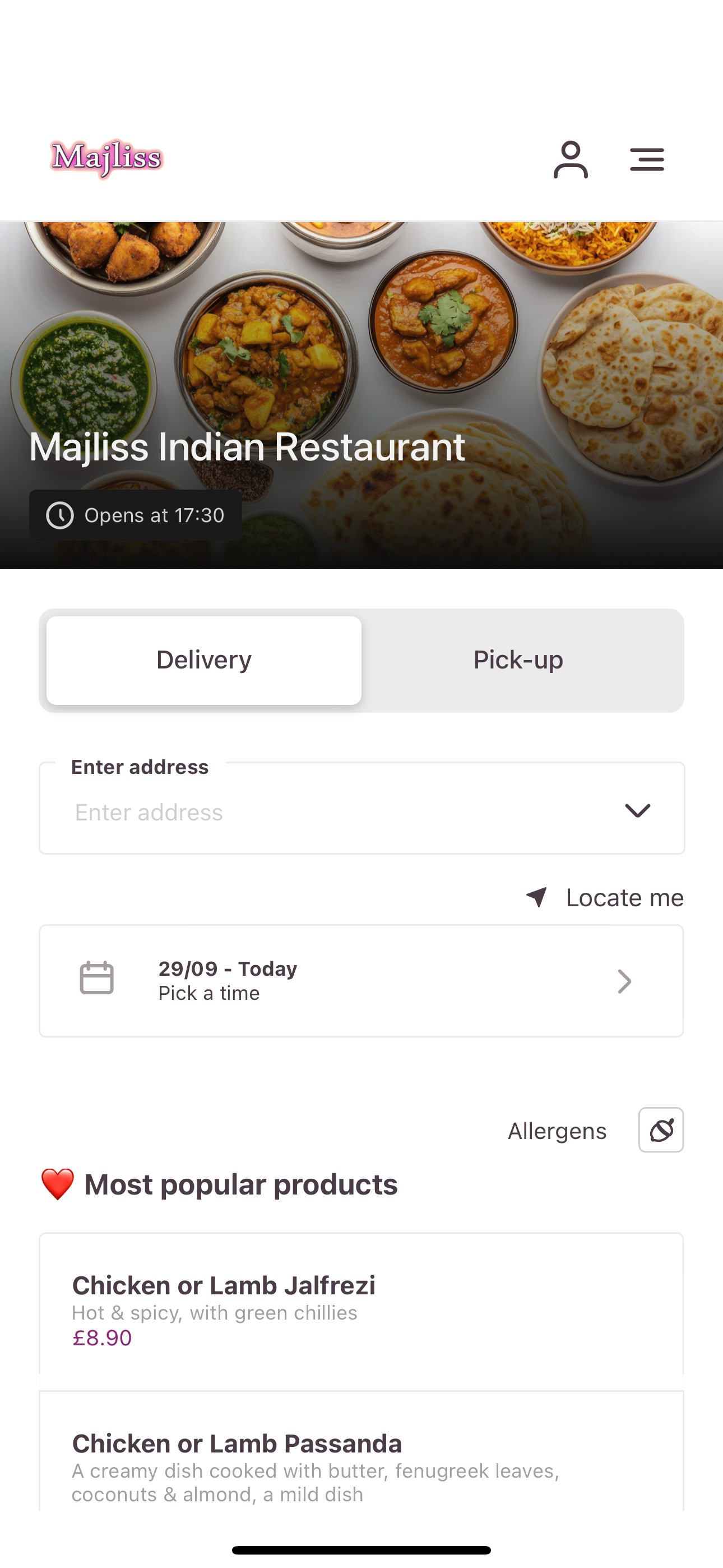 Majliss Indian Restaurant screenshot 3