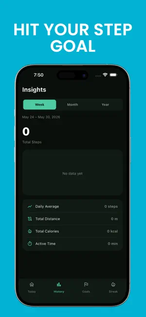 Daily Step Tracker screenshot 3