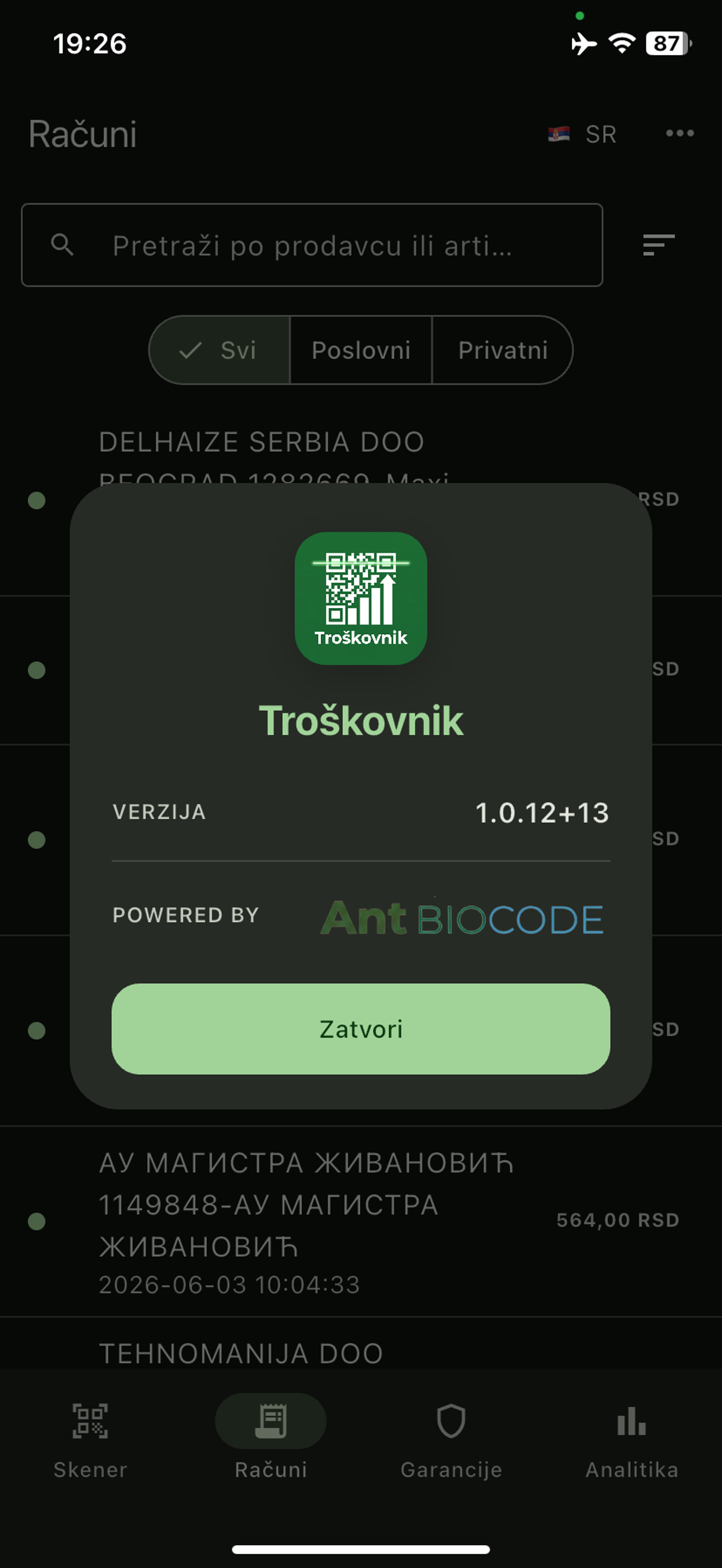 Troškovnik: troškovi i budžet screenshot 10