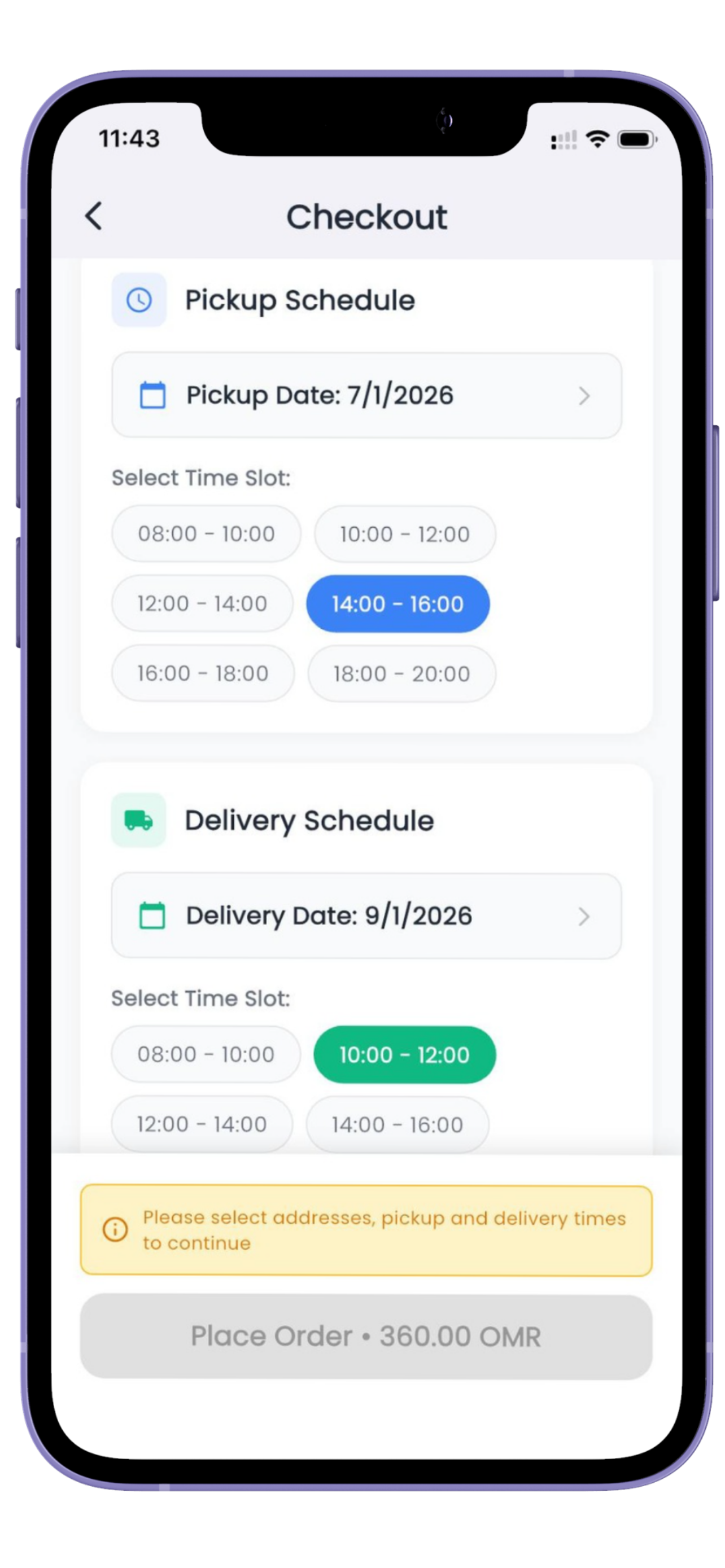 Bariq Laundry Service screenshot 5