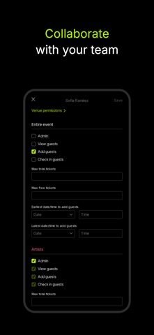 Attendium: Guest list app Screenshot 6 of 9