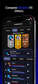 Gym Rank: AI Workout Tracker screenshot