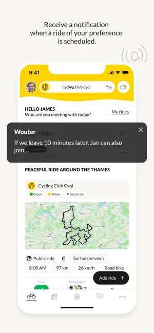 Cyql - connects cyclists screenshot 4