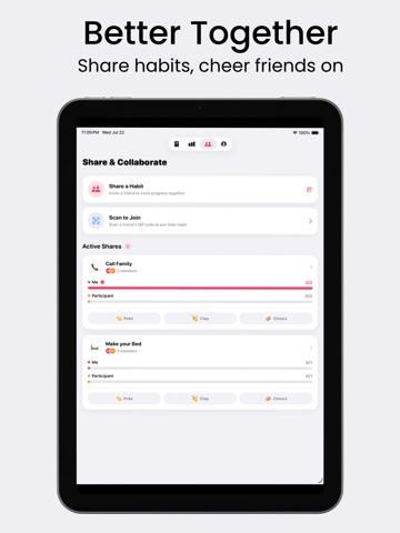 TinyLoop - Habit Tracker iPad screenshot