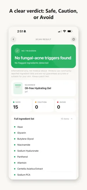 Fungalscan: Fungal Acne Scan screenshot 3