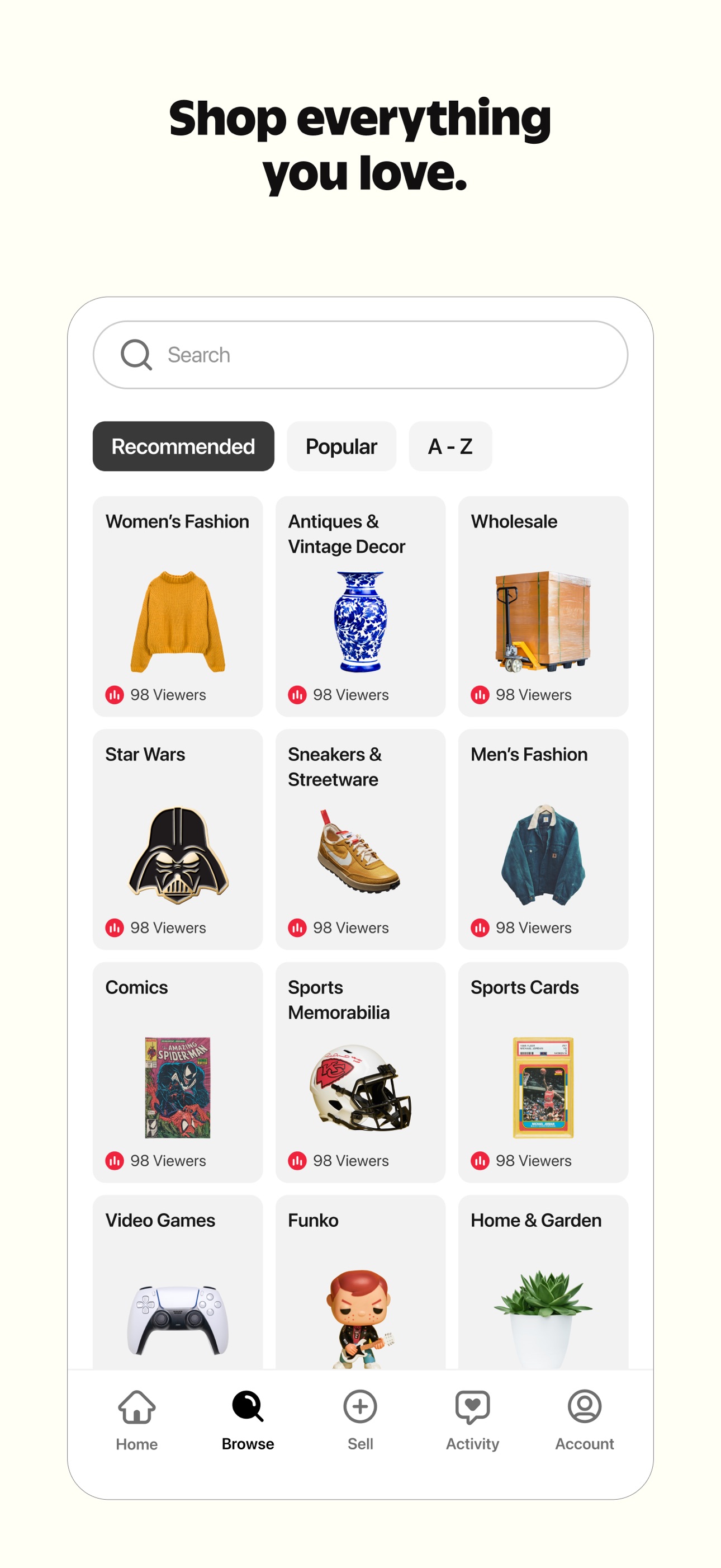 Whatnot: Shop, Sell, Connect screenshot 2