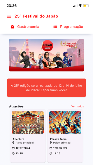 Guia do 25º Festival do Japão Screenshot