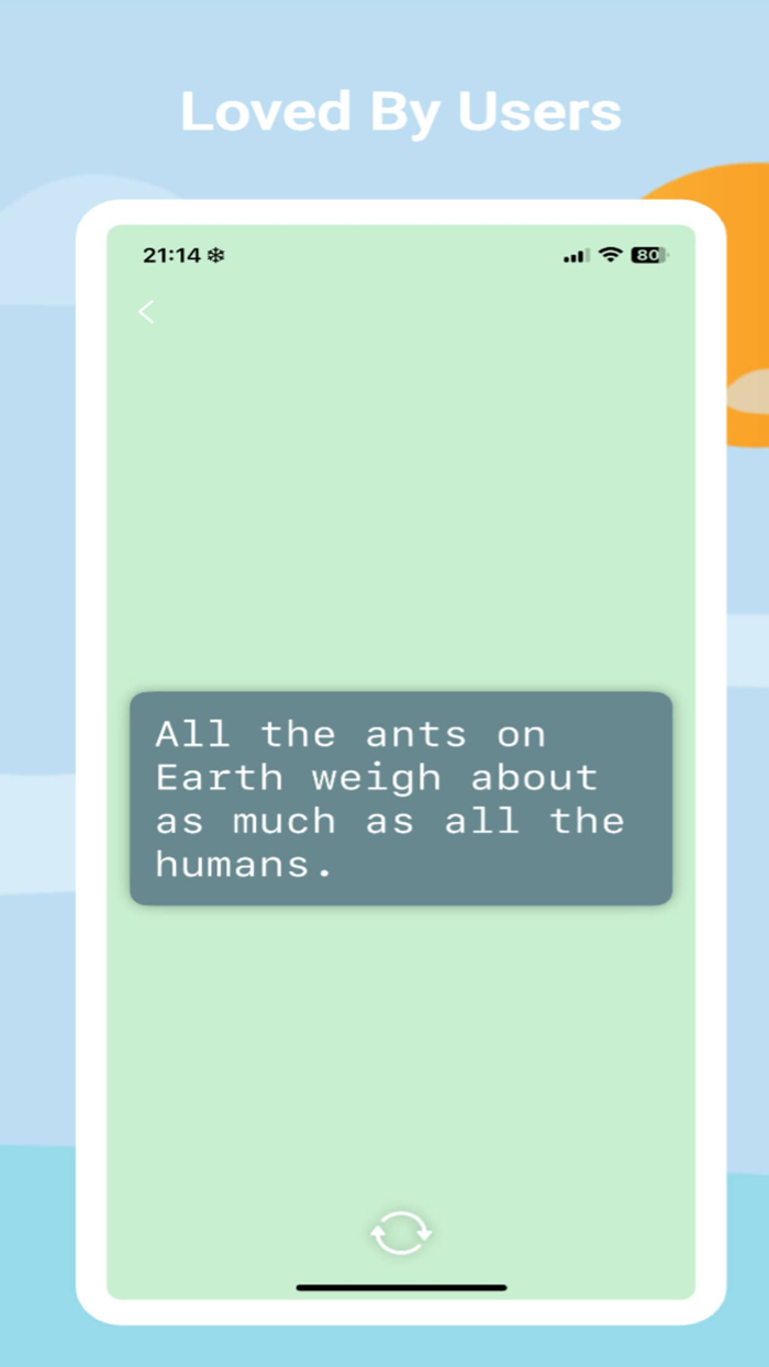 Random Facts - Widget  more