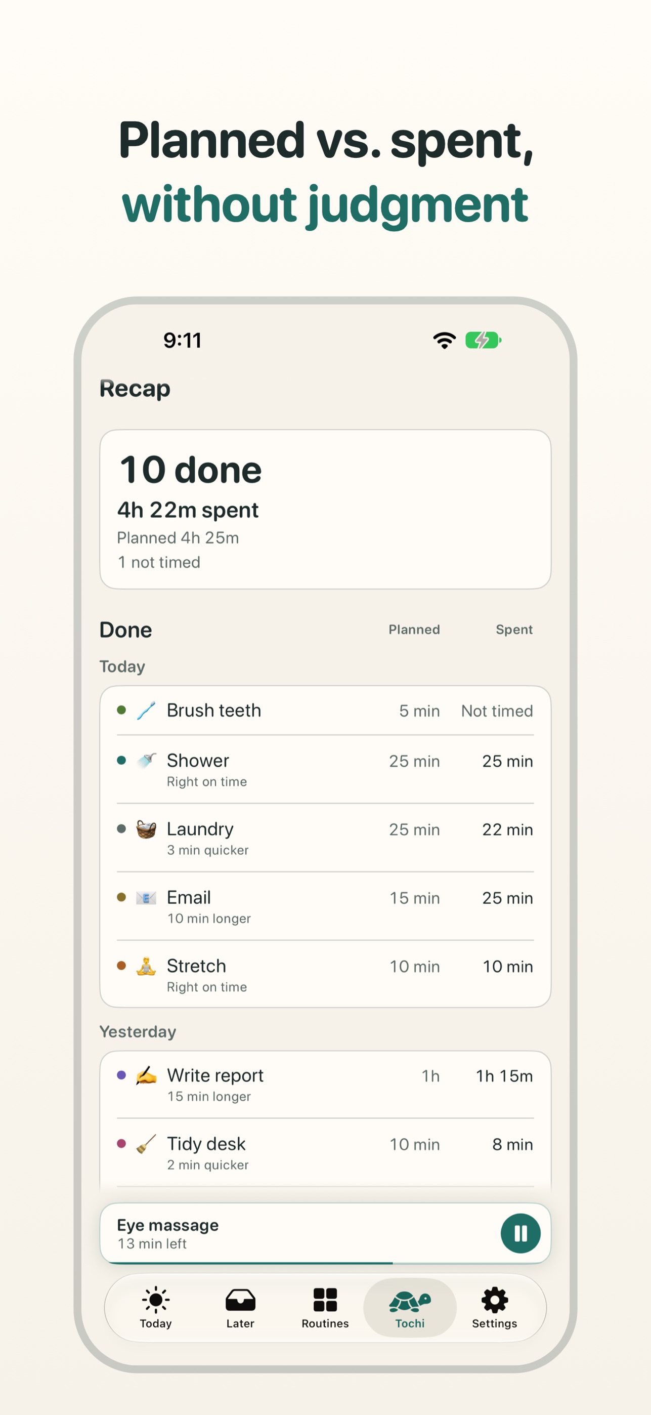 Screenshot 8 of TimeTurtle: ADHD Task Timer