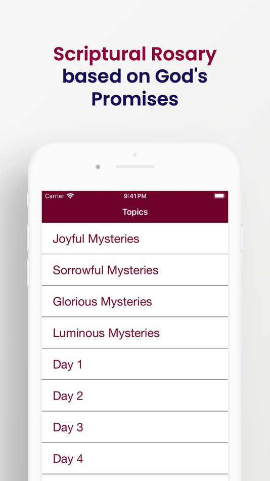 #3. promise-rosary (iOS) Podle: Gifted Books and Media